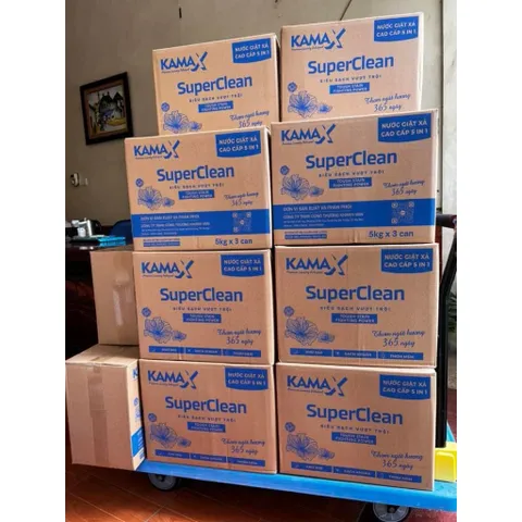 Nước giặt Kamax công nghệ hạt lưu hương Thơm lâu nhiều ngày sau sấy nóng 10kg