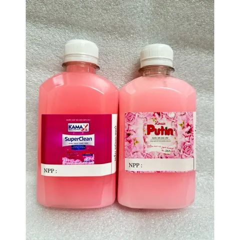 Combo 2 mẫu dùng thử Nước giặt,nước xả kamax putin 250ml