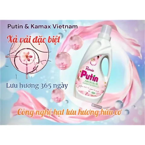 xả vải công nghệ hạt lưu hương Putin 2L