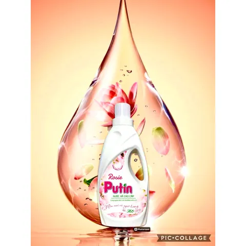 xả vải công nghệ hạt lưu hương Putin 2L
