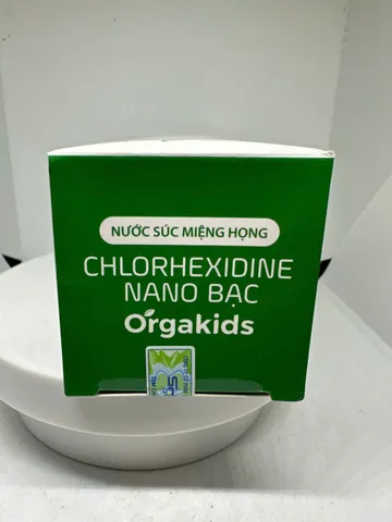 Nước súc miệng họng Orgakids an toàn cho trẻ em và người lướn – lọ 250ml