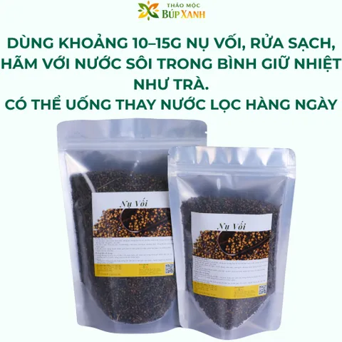 Nụ vối sao thơm 1kg thanh nhiệt, hỗ trợ tiêu hóa, giảm đầy bụng và giúp ổn định đường huyết Thảo Mộc Búp Xanh