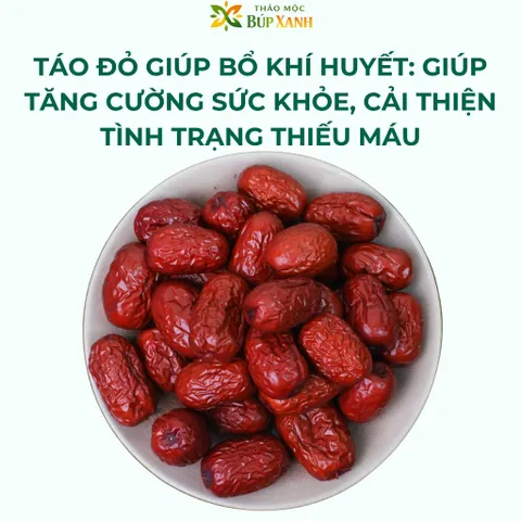 Táo Đỏ Tân Cương size 18-20 bổ khí huyết, tăng cường sức đề kháng, hỗ trợ tiêu hóa Thảo Mộc Búp Xanh