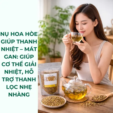 Trà Hoa Hòe Sao Vàng thơm 1kg hoa hòe nguyên chất hỗ trợ giảm huyết áp, tốt cho tim mạch Thảo Mộc Búp Xanh