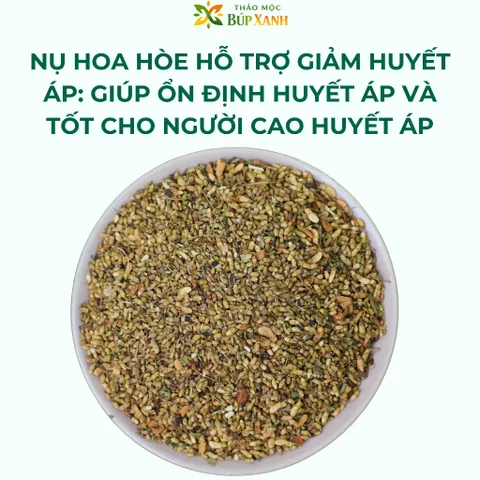 Trà Hoa Hòe Sao Vàng thơm 1kg hoa hòe nguyên chất hỗ trợ giảm huyết áp, tốt cho tim mạch Thảo Mộc Búp Xanh