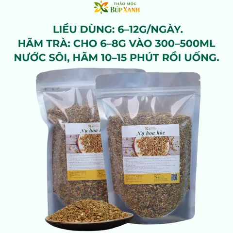 Trà Hoa Hòe Sao Vàng thơm 1kg hoa hòe nguyên chất hỗ trợ giảm huyết áp, tốt cho tim mạch Thảo Mộc Búp Xanh