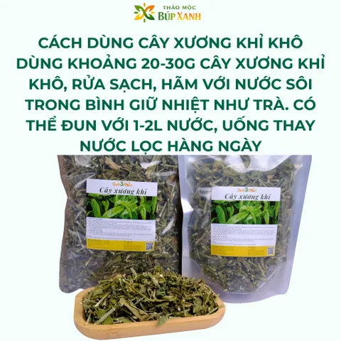 Cây xương khỉ khô 1kg cây bìm bịp thanh nhiệt giải độc, tăng sức đề kháng, hỗ trợ kháng viêm tự nhiên Thảo Mộc Búp Xanh