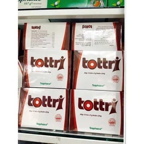 Tottri Traphaco - hỗ trợ cho người bệnhh trĩ, táo bón.