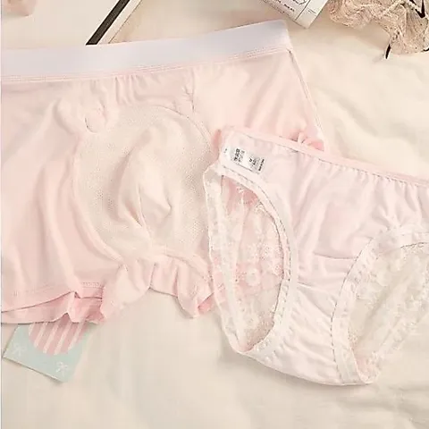 Quần lót đôi cho nam nữ in hình chú heo có cánh nổi dễ thương. Quần sịp nam nữ hình con lợn cute quà cho cặp đôi
