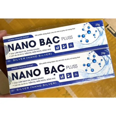 Kem dưỡng da tinh Gel Nano Bạc pluss ngừa rôm sảy, ngừa sẹo dịu da, ngừa sẹo, ngăn ngừa mụn, xóa thâm tt mil tui