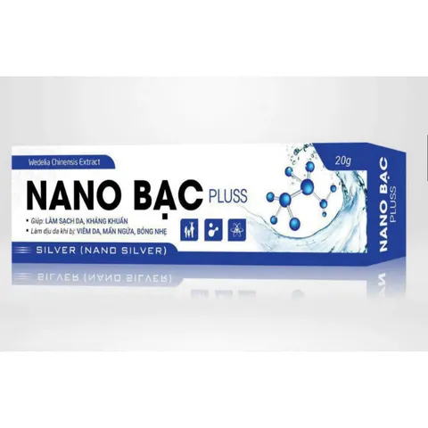 Kem dưỡng da tinh Gel Nano Bạc pluss ngừa rôm sảy, ngừa sẹo dịu da, ngừa sẹo, ngăn ngừa mụn, xóa thâm tt mil tui