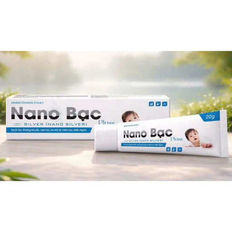 Kem dưỡng da tinh Gel Nano Bạc pluss ngừa rôm sảy, ngừa sẹo dịu da, ngừa sẹo, ngăn ngừa mụn, xóa thâm tt mil tui