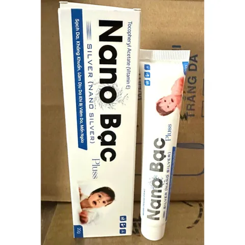 Kem dưỡng da tinh Gel Nano Bạc pluss ngừa rôm sảy, ngừa sẹo dịu da, ngừa sẹo, ngăn ngừa mụn, xóa thâm tt mil tui