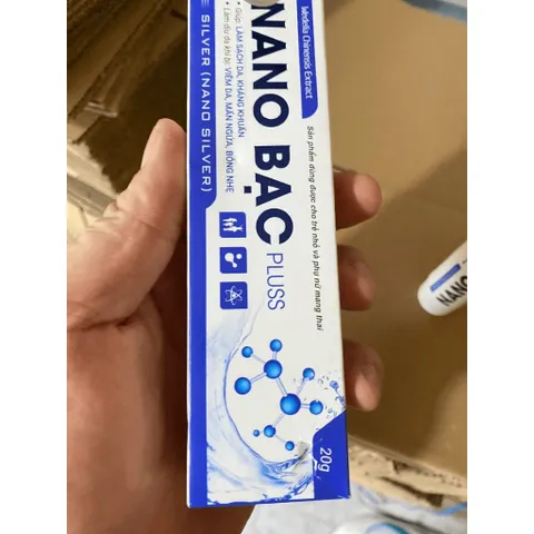 Kem dưỡng da tinh Gel Nano Bạc pluss ngừa rôm sảy, ngừa sẹo dịu da, ngừa sẹo, ngăn ngừa mụn, xóa thâm tt mil tui