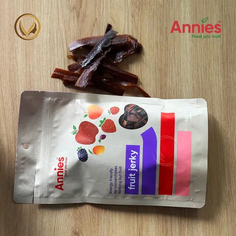 Miếng trái cây sấy dẻo hỗn hợp Annie’s Fruit Jerky 100g - New Zealand
