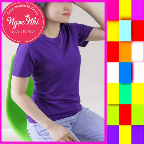 Thuốc Nhuộm Quần Áo Màu Xanh Tím