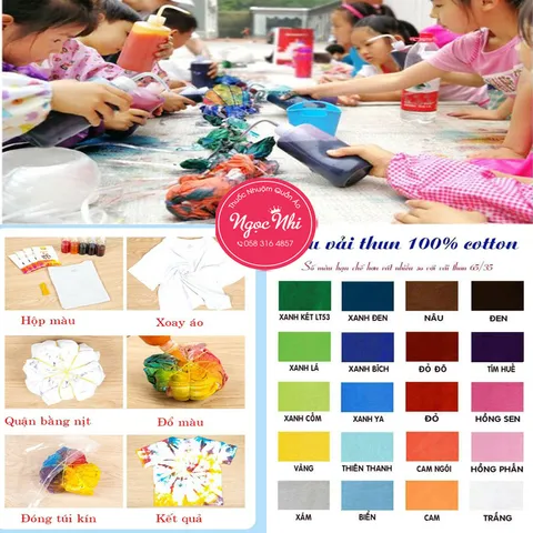 Bột Nhuộm Quần Jean Màu Xanh Đen