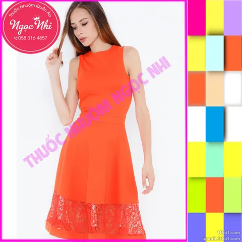 Thuốc Nhuộm Quần Áo Màu Cam