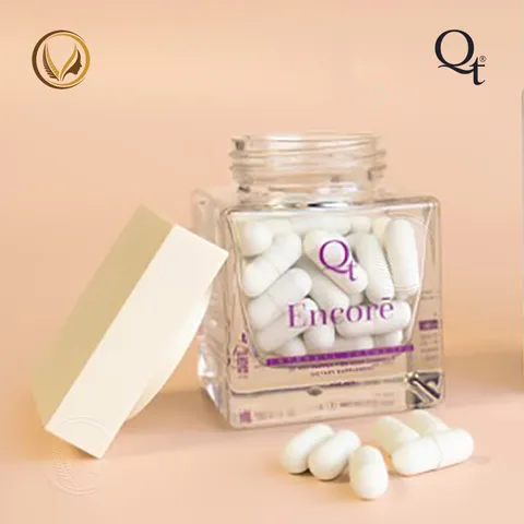 Viên uống dưỡng tóc, móng và giảm mụn New Zealand QT Encore 60 viên