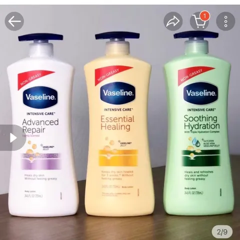 Sữa dưỡng thể Vaseline 725ml dưỡng trắng da - Hồng 824887