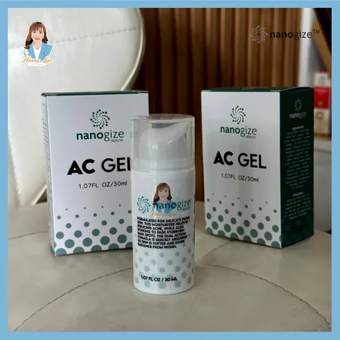 Gel hỗ trợ giảm mụn, mờ thâm New Zealand Nanogize AC Gel 2% BHA 30ml