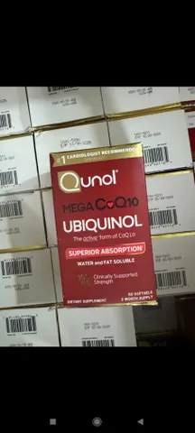 Bổ sung CoQ10 cho tim Ubiquinol Qunol Mega CoQ10 Ubiquinol 100mg 60 viên