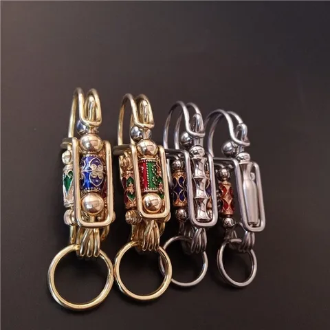 Móc khoá thủ công inox độc lạ 308 dày 2 ly sáng bóng bền đẹp