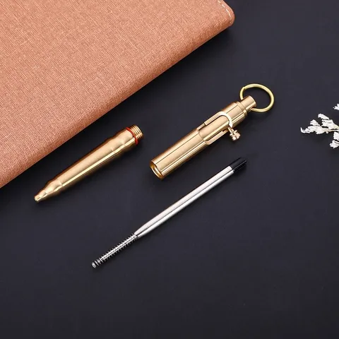 Bút ký đồng nguyên khối cao cấp có thể tháo rời thay thế phụ kiện dễ dàng