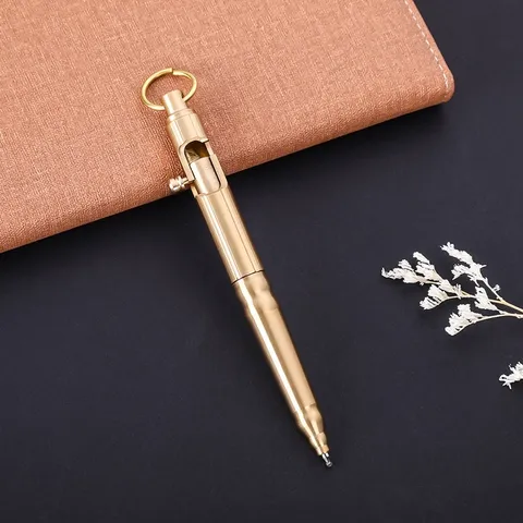 Bút ký đồng nguyên khối cao cấp có thể tháo rời thay thế phụ kiện dễ dàng