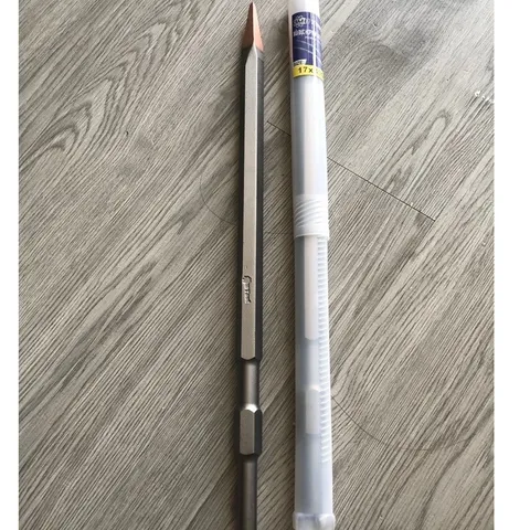 Mũi đục bê tông MB TOOl phi 17 nhọn dài và dẹt 40cm siêu cứng