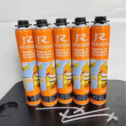 keo bọt mở Rockya 750ml -Cách âm, Chống thấm , Độ nở cao , siêu trắng , nhanh khô {HÀNG CHẤT LƯỢNG}