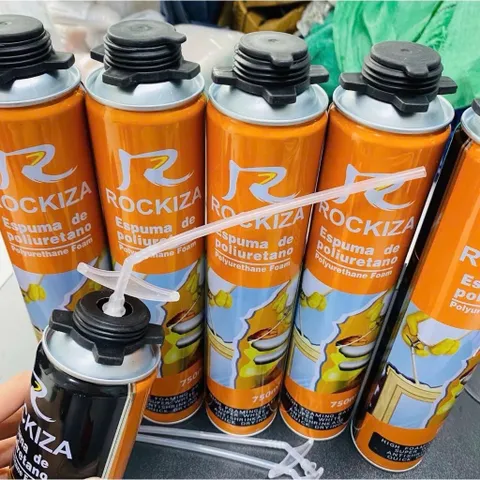 keo bọt mở Rockya 750ml -Cách âm, Chống thấm , Độ nở cao , siêu trắng , nhanh khô {HÀNG CHẤT LƯỢNG}