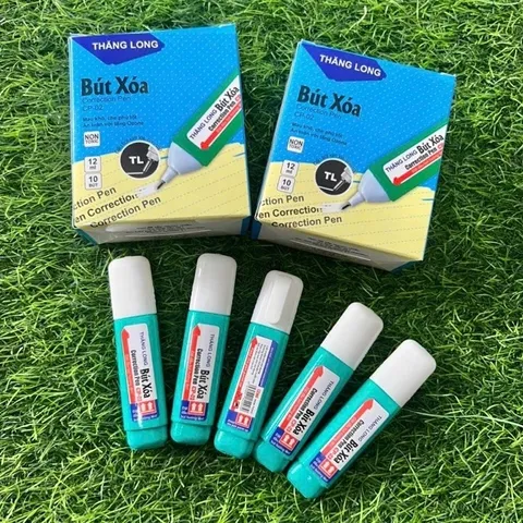 COMBO 10 BÚT XOÁ THĂNG LONG xoá sạch ,nhanh khô,an toàn sử dụng