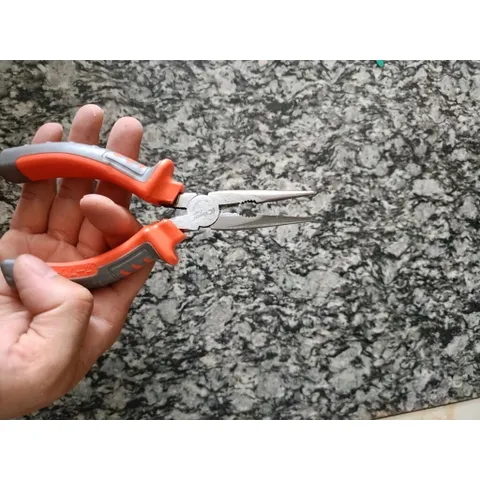 Kìm Điện - Kìm Cắt - Kìm Nhọn Cao Cấp Thép CR-V Kapusi JAPAN 6 inch 825328