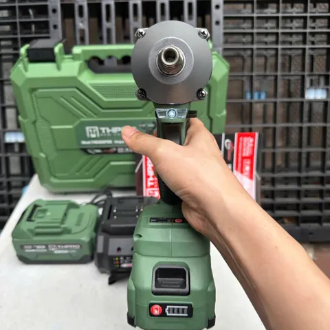 ⚡ Máy Siết Bulong Pin THPRO 21V Không Chổi Than – Lực Siết Mạnh 350Nm, 2 Pin 4.0Ah, Bắn Ốc Nhanh, Chuyên Nghiệp 825329