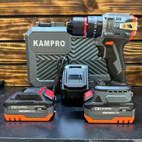 Máy Khoan Pin 13li Kampro 9221 65Nm – Đầu Kẹp 10mm 2 Tốc Độ, Khoan Bắt Vít Đa Năng, Máy Khoan Cầm Tay Mạnh Mẽ 825331