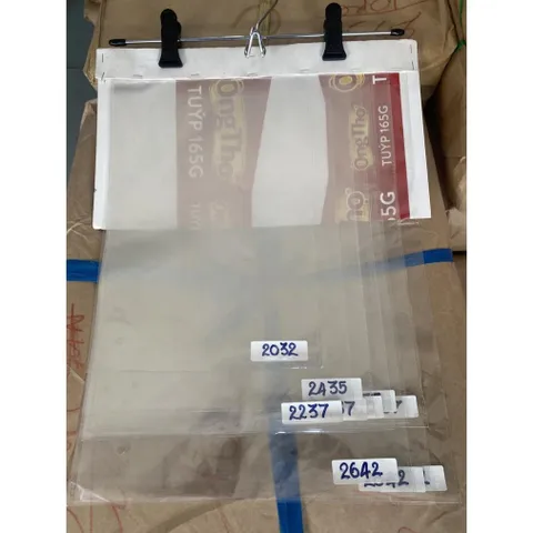 [1KG] BAO DÁN MIỆNG OPP TRONG SUỐT ( ĐÃ TÍNH NẮP ) CÓ HỎA TỐC L55