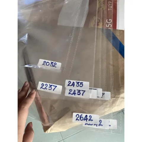[1KG] BAO DÁN MIỆNG OPP TRONG SUỐT ( ĐÃ TÍNH NẮP ) CÓ HỎA TỐC L55