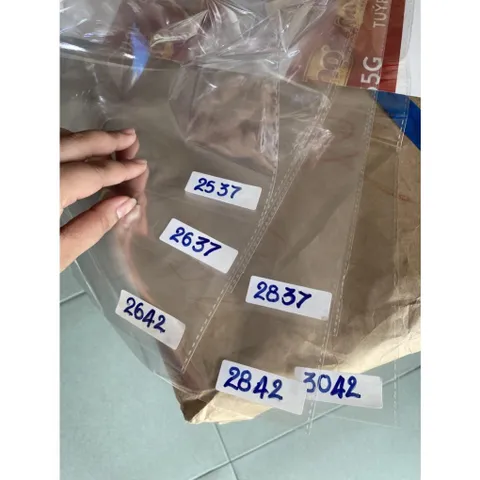 [1KG] BAO DÁN MIỆNG OPP TRONG SUỐT ( ĐÃ TÍNH NẮP ) CÓ HỎA TỐC L55