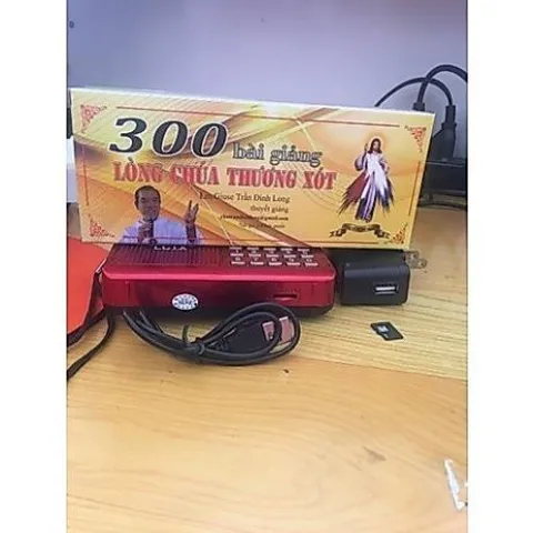 Bộ máy 300 bài giảng về lòng chúa thương xót - thuyết giảng cha trần đình long CÓ HOẢ TỐC HCM