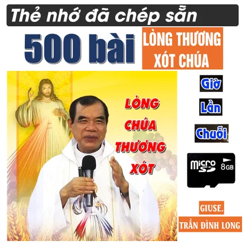Thẻ Nhớ 4G Chép Sẵn 500 Bài Giảng Lòng Chúa Thương Xót