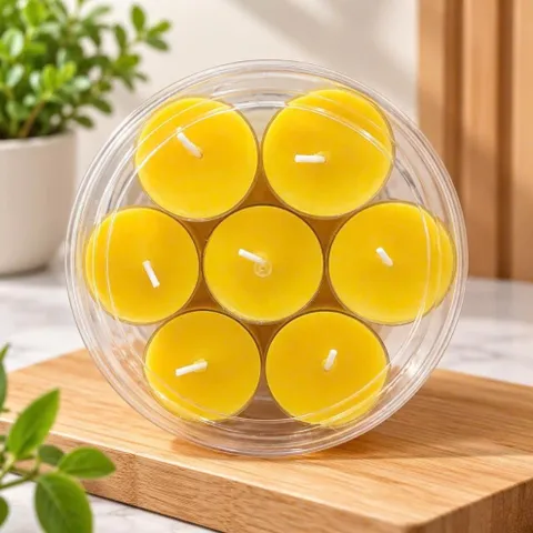 NẾN BƠ VIÊN CHÁY 5-6H , HỘP 14 VIÊN ,THƠM BƠ ,  KHÔNG KHÓI ĐEN