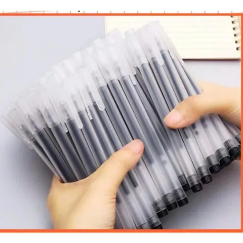 BÚT GET MÀU ĐEN NGÒI 0.5 , CHÉP KINH . TẶNG COMBO 5 CÂY & 30 NGÒI