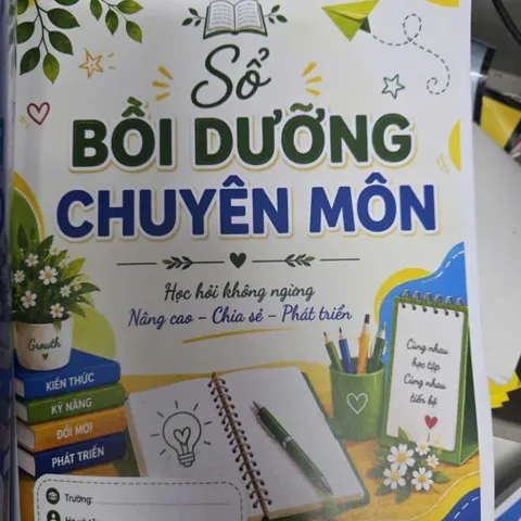 COMBO 5 SỔ TAY A4 GIÁO VIÊN GỒM BỒI DƯỠNG CHUYÊN MÔN, SỔ ĐIỂM DANH, SỔ HỌP CHI BỘ, SỔ GHI CHÉP TỔNG HỢP VÀ SỔ DỰ GIỜ