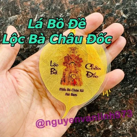 LOẠI 1 - Lá Bồ Đề Bà Chúa Xứ (Cầu làm ăn Tài Lộc) - Lá Thật Nguyên Bản