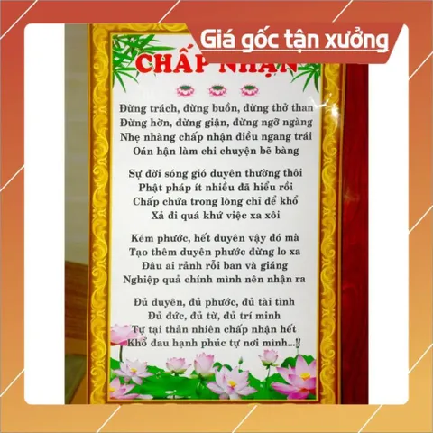 Tranh chữ cuộc sống treo tường nhiều mẫu có hoả tốc