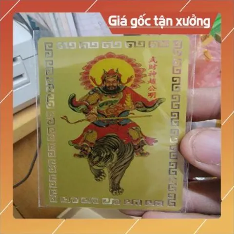 kim bài linh phù thần tài triệu công minh HÀNG CAO CẤP, có hoả tốc