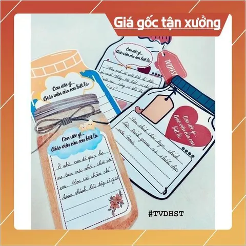 Combo 10 Lọ mong ước,lọ điều em muốn nói có nam châm hít