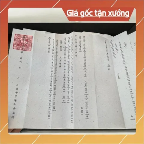 Sớ Cầu An Cầu Siêu 1 LÁ
