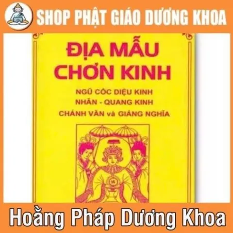 Địa Mẫu Chơn Kinh - Lê Công Đồng  a5 gáy kim GIEO DUYÊN